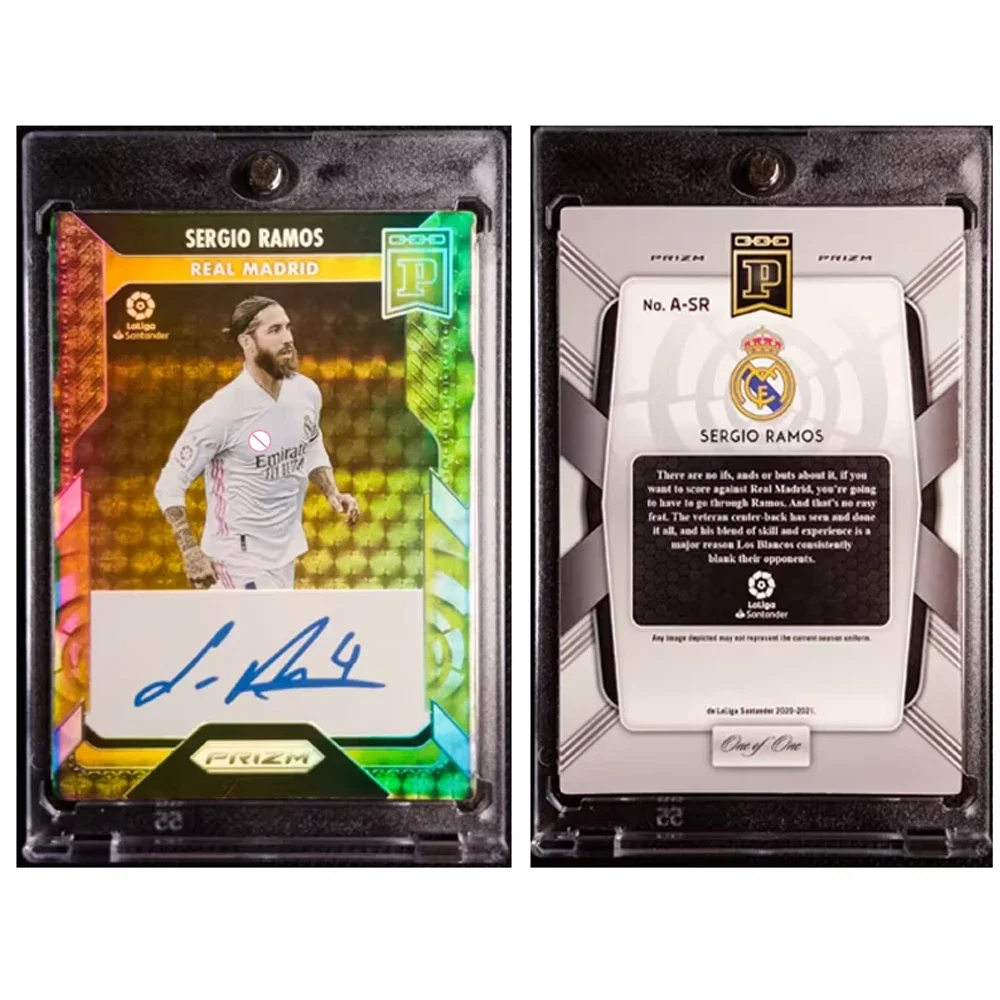 Panini homemade star cards Rodrigo Figo Vinicius Modric Ramos Kane Signed collectible card bricks for the holidays Refraction