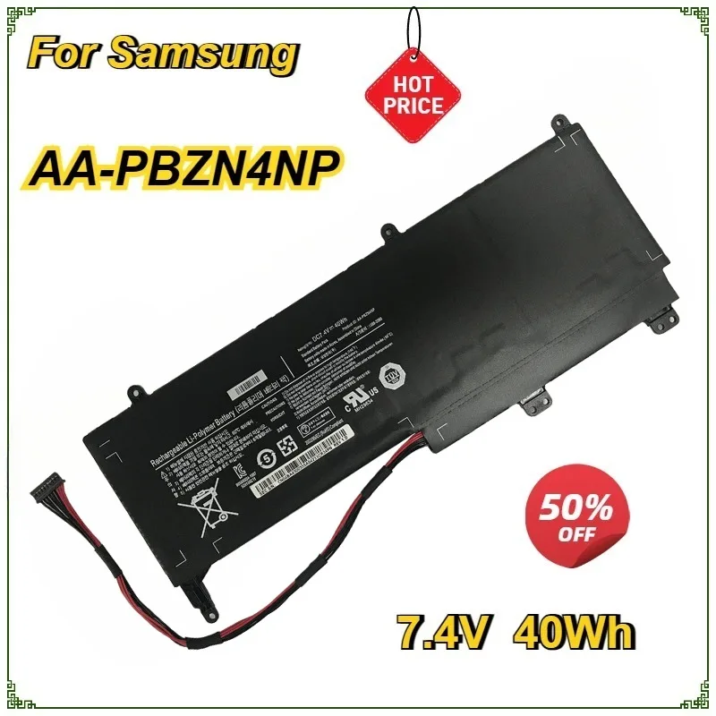 

AA-PBZN4NP Laptop Battery for Samsung 15883366 BA4300317A for 7 Slate 700T XE700T1A 1588-3366 PBZN4NP XQ700T1A 40Wh Notebook