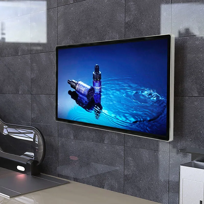 27 32 بوصة متجر بيع بالتجزئة عرض إعلاني نظام Windows مثبت على الحائط شاشة Lcd Hd رقمية لافتات رقمية داخلية قابلة للمس #6