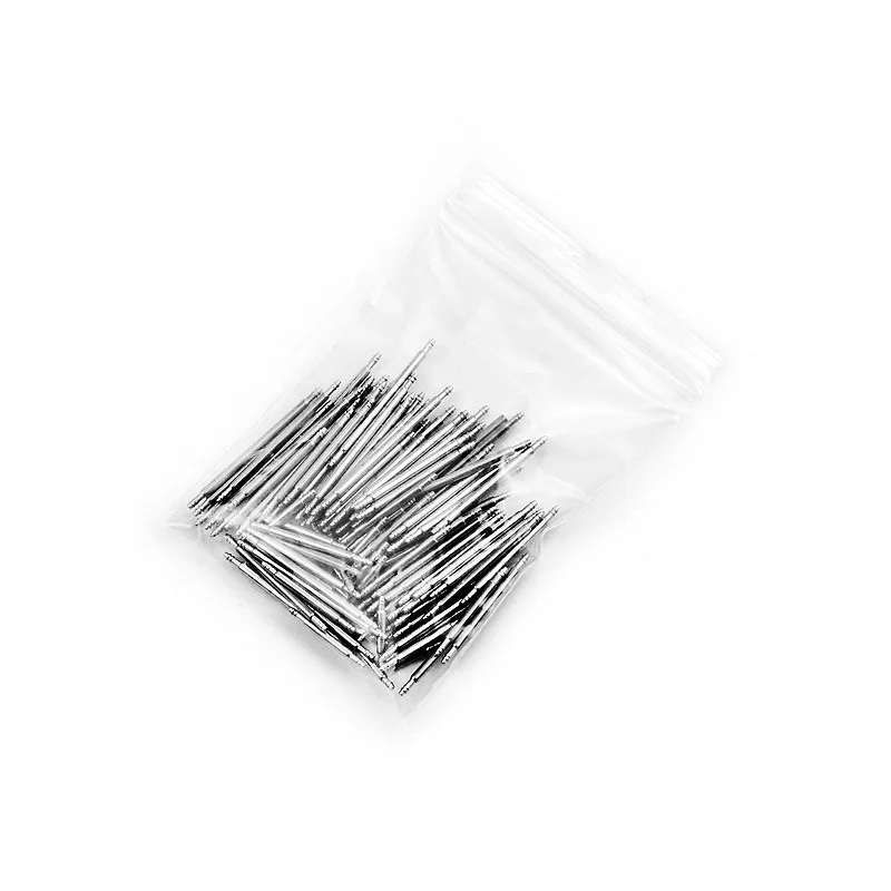 108Pcs/Bag Watch Accessories Watchband Stainless Steel Metal Spring Bars 8mm - 25mm Strap Belt Repair Watch Spring Bar Tools