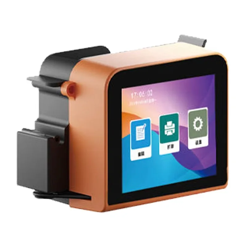4.3Inch Portable Intelligent 600dpi Wireless 12.7mm Small Handheld CIJ Inkjet Printers for Dates Logos Label QR Codes Wood