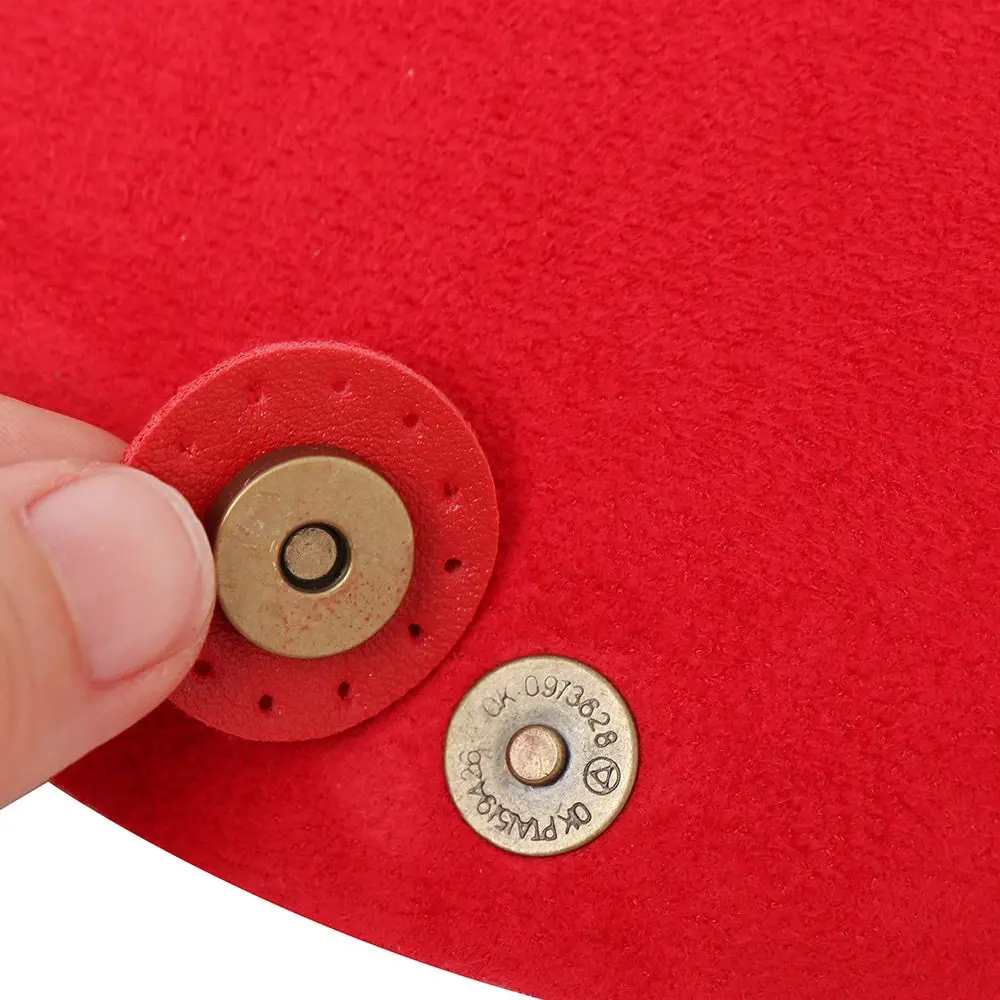 Bolso de ganchillo hecho a mano para bolso de punto, bolso de cuero PU, cubierta de solapa, Material de solapa