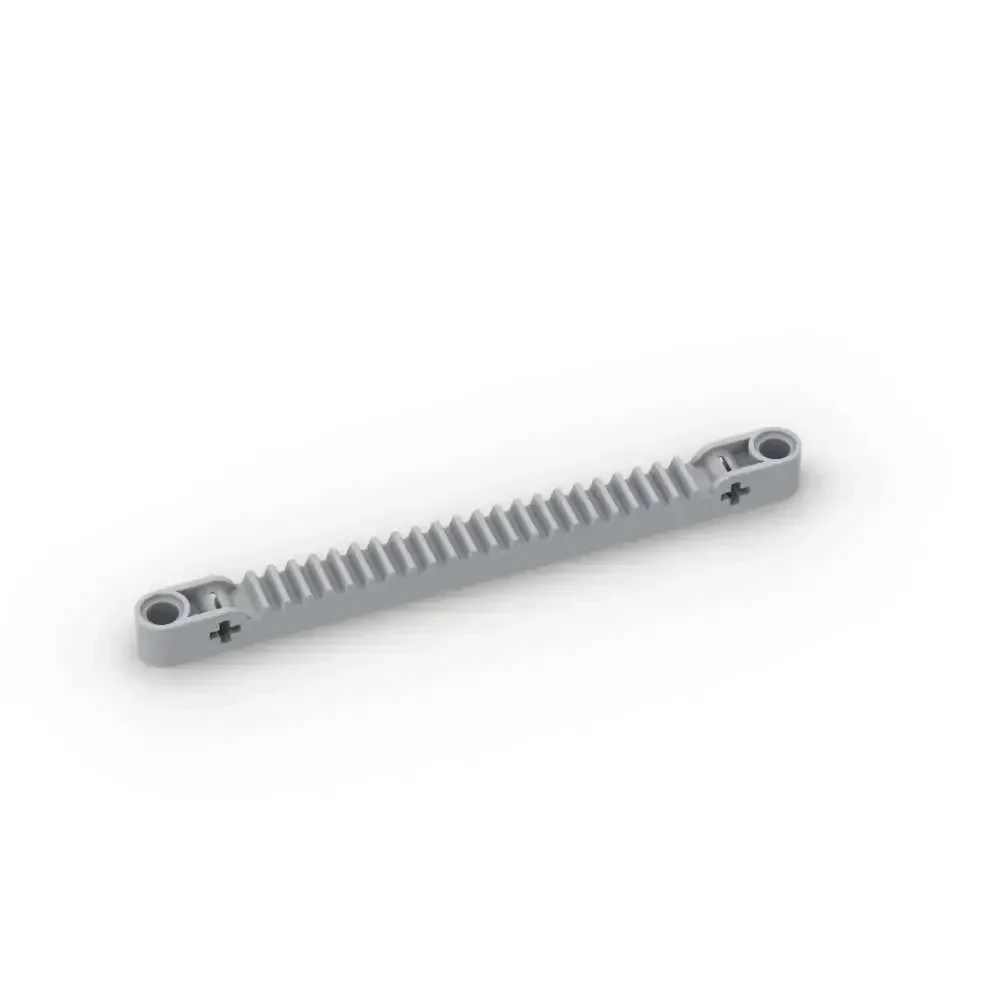 MOC 10PCS Puzzle  Parts Bricks 64781 Gear Rack 1x13 With Axle Building Blocks Set And Pin Holes Particle DIY Toys Children Gifts