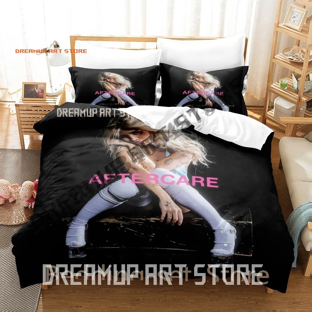 2026 3D Print Nessa Barrett AFTERCARE Bedding Set Single Twin Full Queen King Size Bed Set Adult Bedroom Duvetcover Sets Anime B