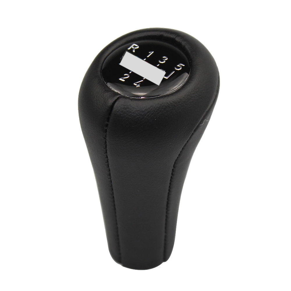 1 Pcs Car 5/6 Speed Manual Gear Shift Knob Lever Shifter for BMW  3 5 6 Series E  X X3 X5 M Leather  Shifters