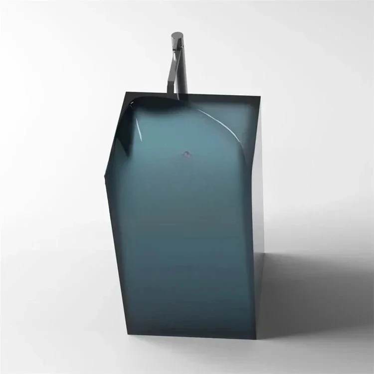 

Color luminous transparent, floor-to-ceiling washbasin, washbasin, toilet washbasinEsmt163