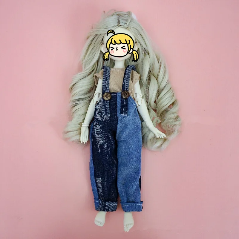 1/6 Bjd Doll's Clothes Lolita Skirt Suit Dress Up Accessories Not Include Doll