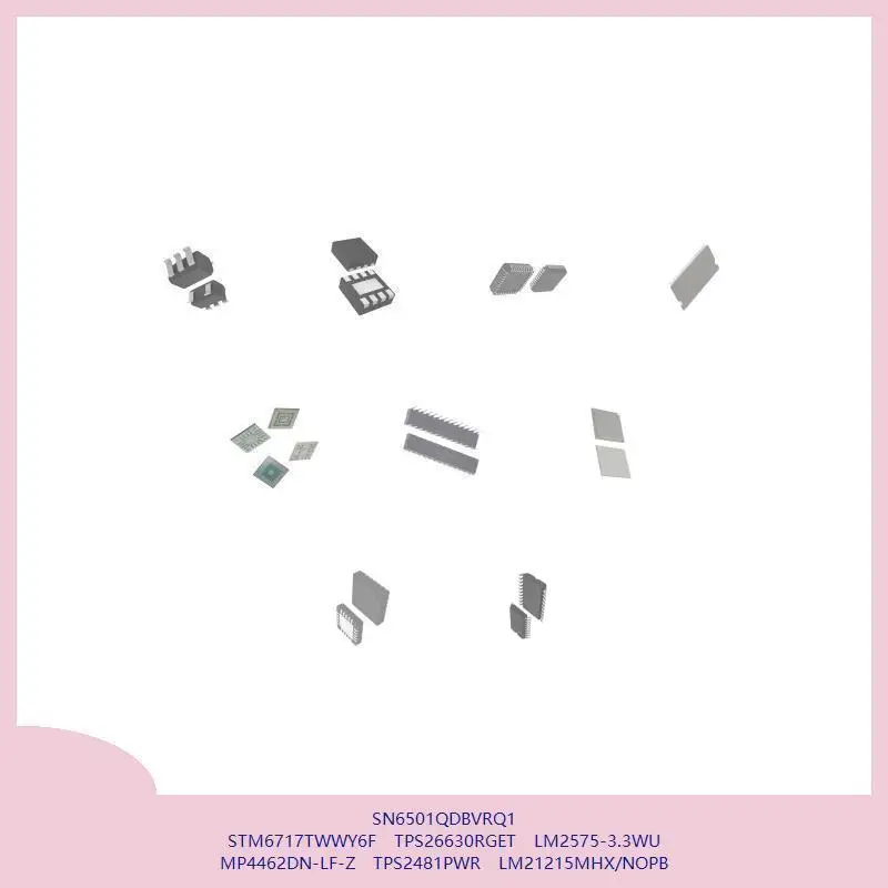 sn6501qdbvrq1-stm6717twwy6f-tps26630rget-lm2575-33wu-mp4462dn-lf-z-tps2481pwr-lm21215mhx-nopb