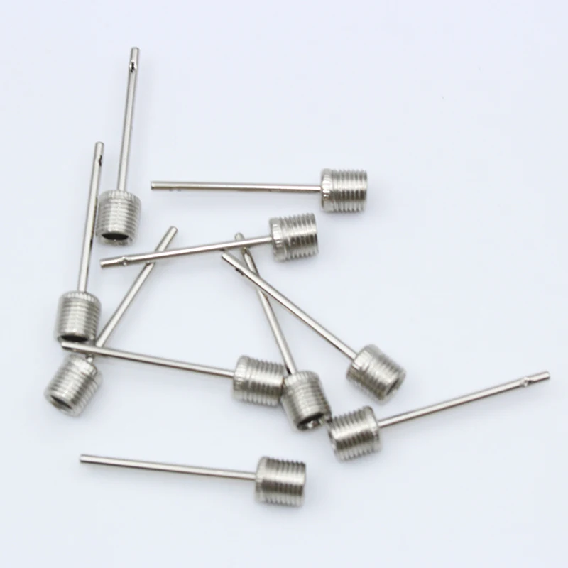 

5pcs New Ball Air Needle Stainless Steel Pump Pin Basketball Inflating Needle Football Soccer Inflatable Valve Adaptors Nozzle