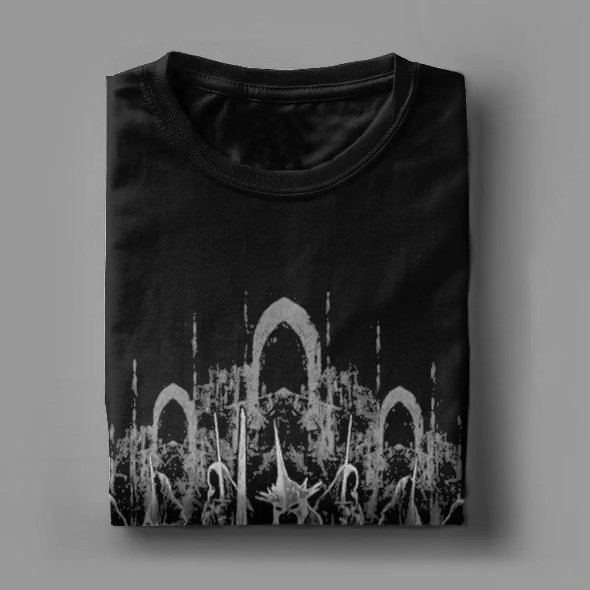 Men T-Shirt Mordor L-Lords Of The R-Rings Fun Pure Cotton Tee Shirt Short Sleeve T Shirt Crewneck Tops Gift