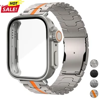 Caja y correa de acero inoxidable para Huawei Watch Fit 4 Pro/4, pulsera de metal, reemplazo de la cubierta Ultra PC, correa para Huawei Fit3