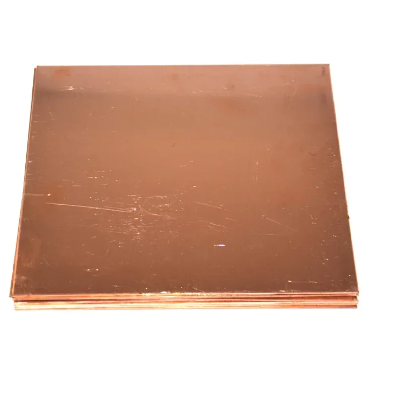 1mm 2mm 3mm 4mm 5mm 99.9% Copper Plate Pure Copper Cu Metal 100*100mm