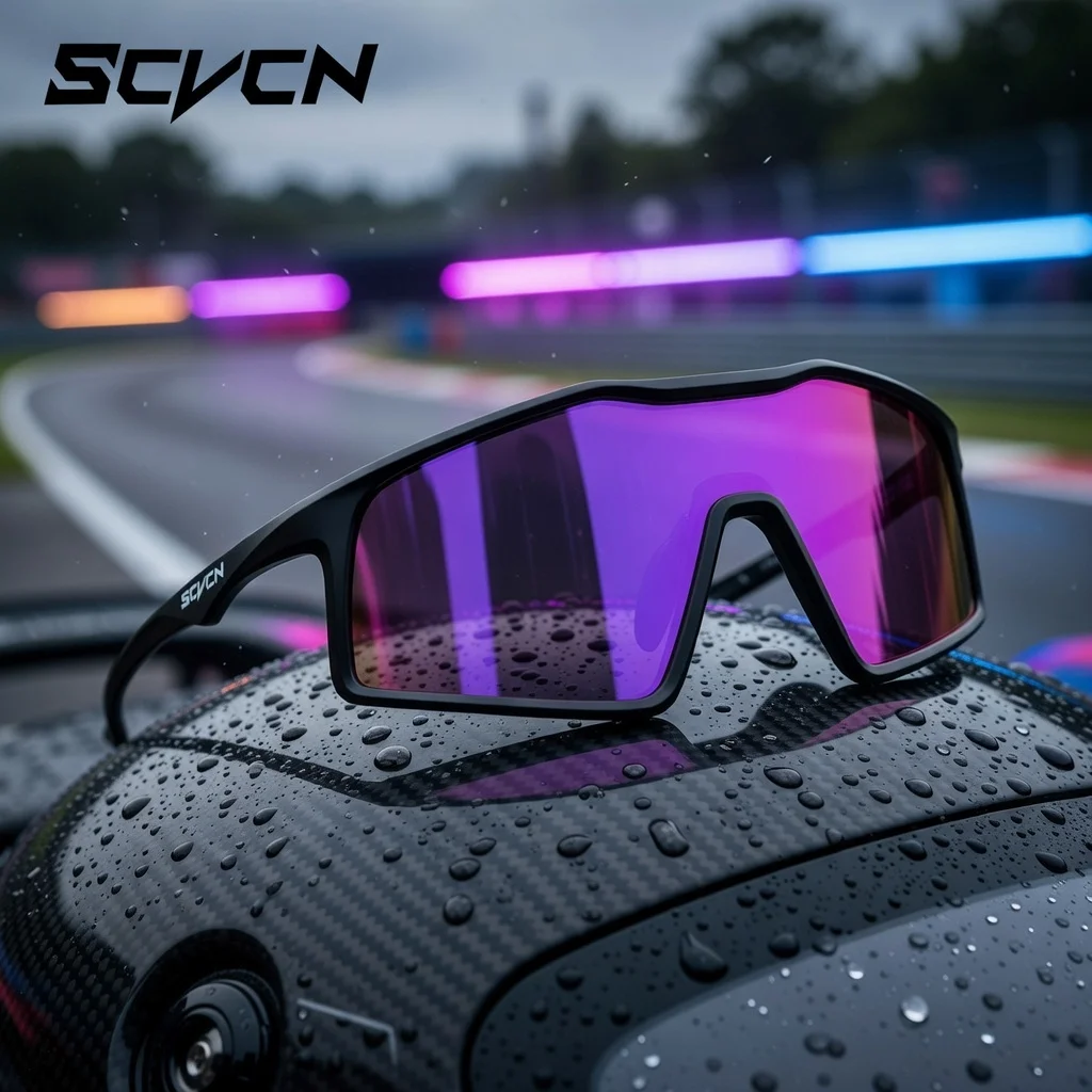 

Велоочки SCVCN для мужчин, спортивные солнцезащитные очки для активного отдыха, очки для горного велосипеда, шоссейного велосипеда, MTB, велосипедные очки, защита от ультрафиолета UV400