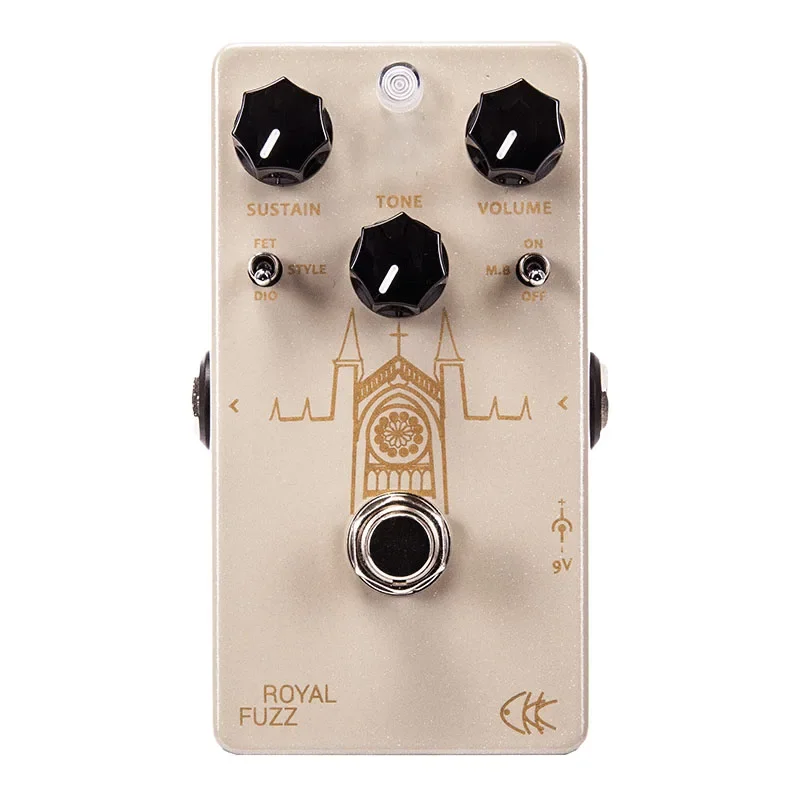 

CKK Royal Fuzz A Modern Fuzz Distortion Guitar Effect Pedal Electric Effects Guitar Parts Accessory CKK CL107