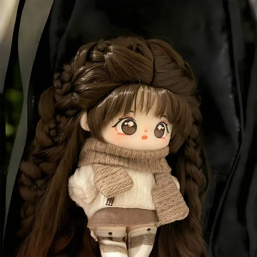 

20 см милая одежда для малышей, хлопковая кукла, можно изменить одежду, большие глаза, тканевые куклы со скелетом, коллекция плюшевых игрушек, подарок