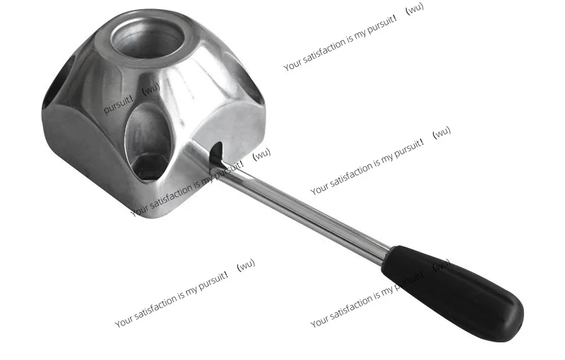 for Office Chair Replacement Base Plate Aluminum Adjustment Lift Handle Swivel Chair Accessory