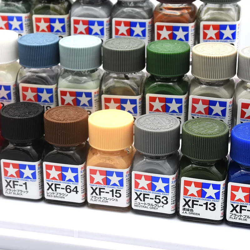 10ml Tamiya XF25-XF66 Enamel Paint Flat Draw Pigment DIY Doll Military Tank Ship Plane Soldier Model Coloring Building Tool