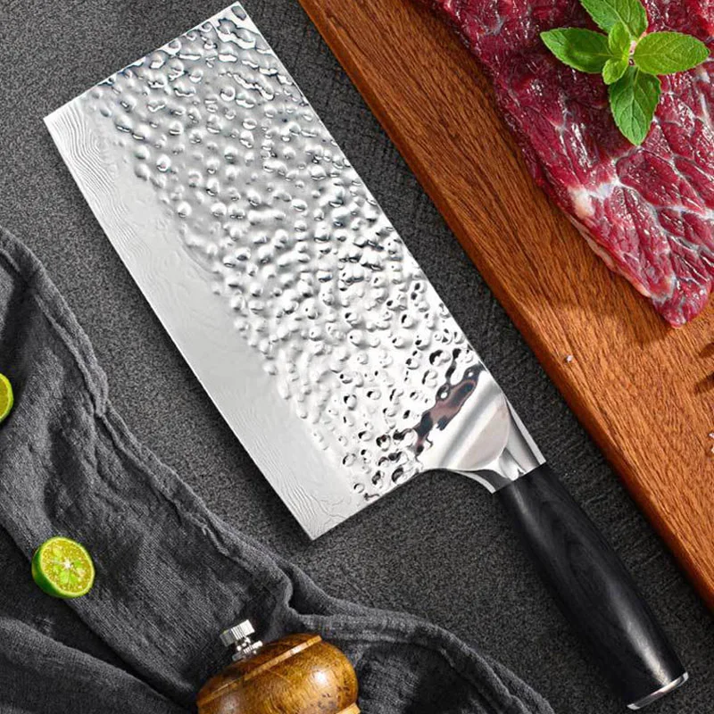 

Kitchen Knife Household Stainless Steel Chef Meat Chopper Knife Chinese Handmade Forge Slicing Knife Cleaver Chopper Cutter Tool