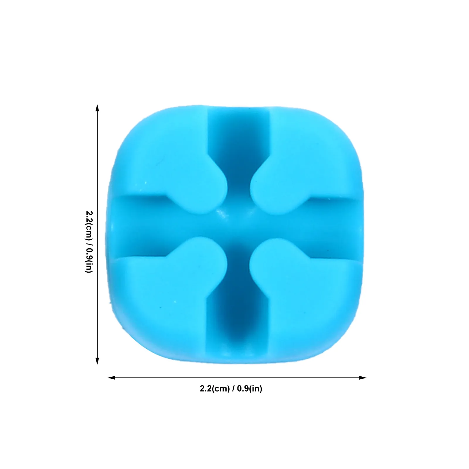 5Pcs Silicone Cable Clips Cord Organizer for Desk Wall Table Data Line USB Charger Headphone Wire Management Tidy Flat Surface