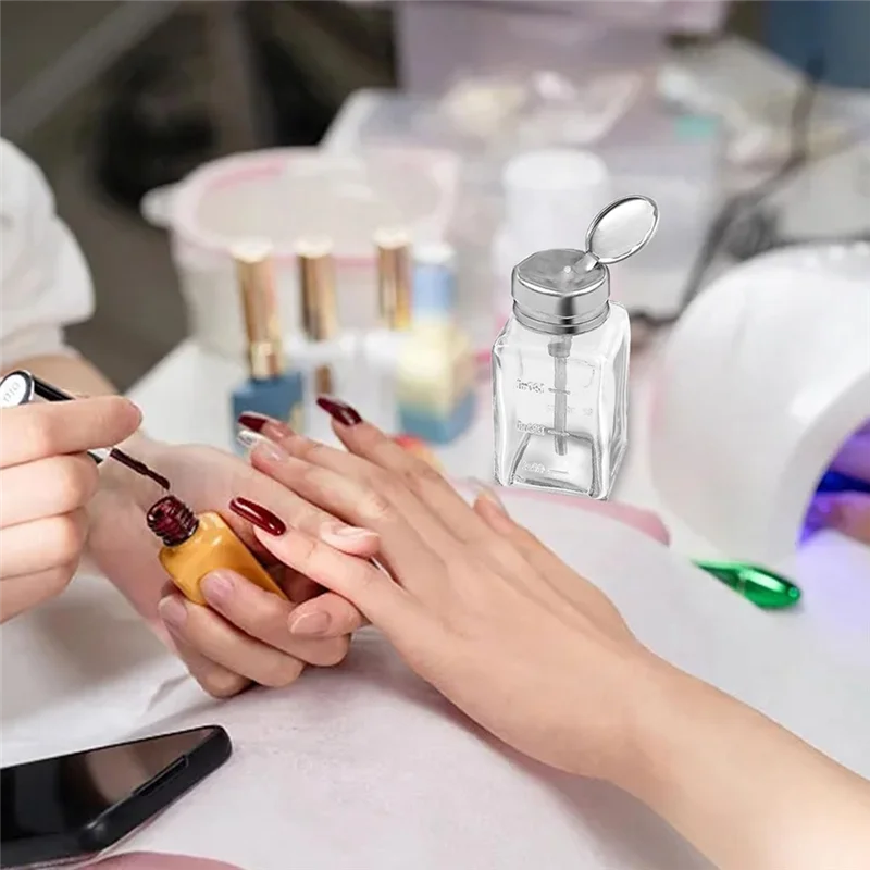 A05G-Push Down Насос Диспенсер Прозрачный насос Диспенсер Бутылка Диспенсер для спирта Push Down Диспенсер для ацетона
