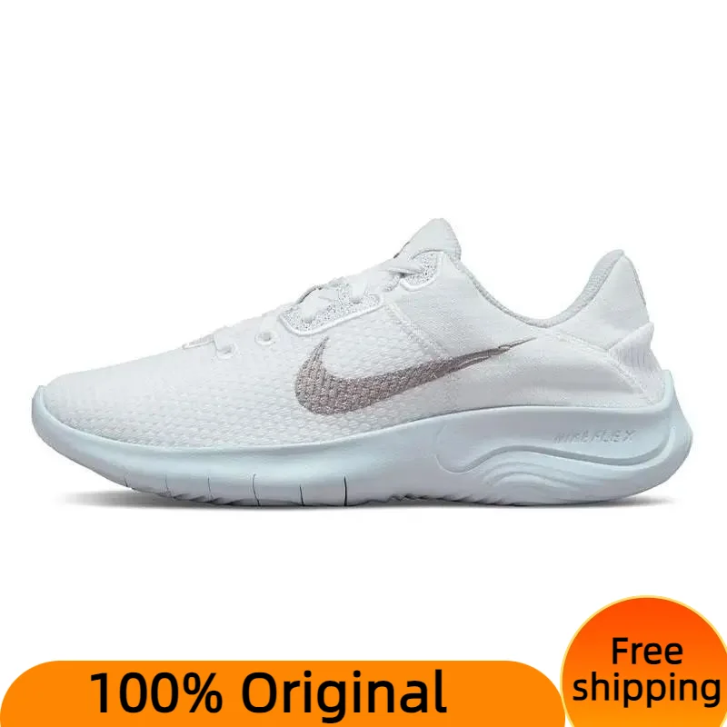 

Nike Women's Flex Experience Run 11 Next Nature 'White Metallic Silver' Sneakers shoes DD9283-100 With Original Box