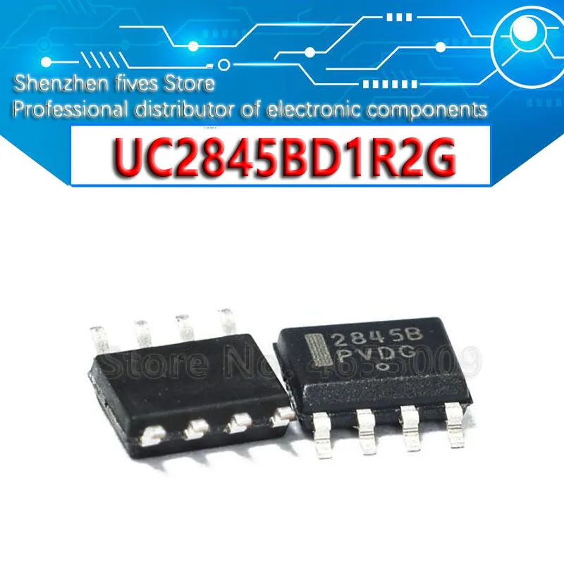 (5piece)100% New UC2845 UC2845B UC2845BD1R2G sop-8 Chipset