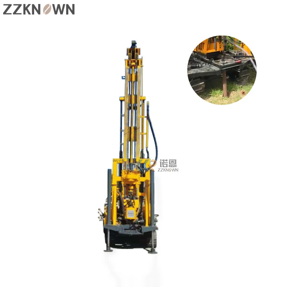 Borehole Drilling Machine Water Drilling Equipment Mining Machine For Water Lectric Motor Water Well Integrated