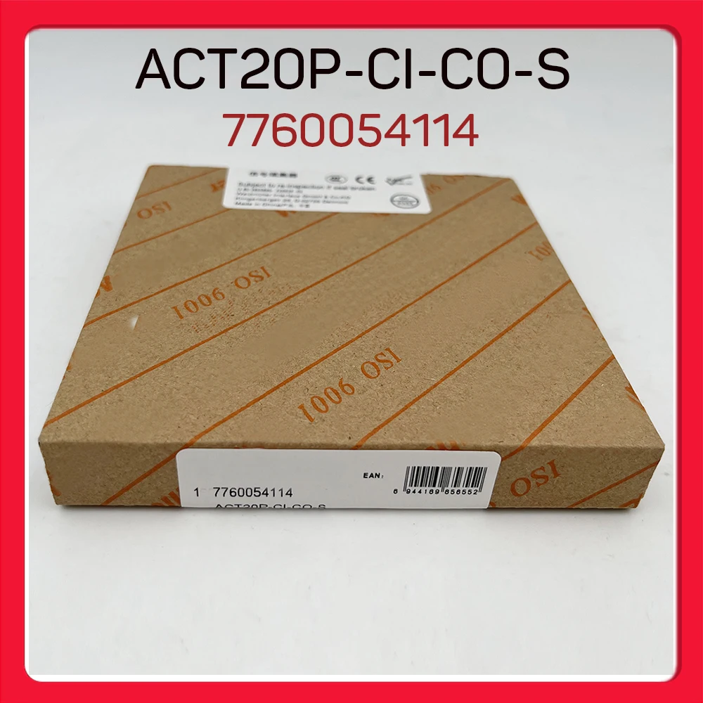 For Weidmuller ACT20P-CI-CO-S, Signal converter/isolator, HART, Input : 0(4)-20 mA, Output : 0(4)-20 mA 7760054114