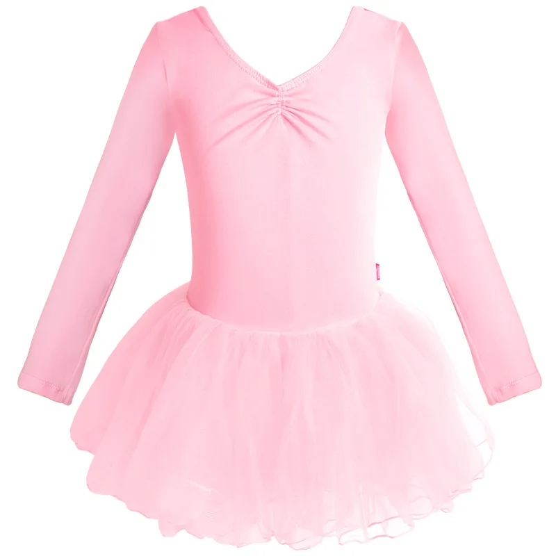 1pcs/lot children ballet dancing dress girl fashion patchwork ballet dancing costumes