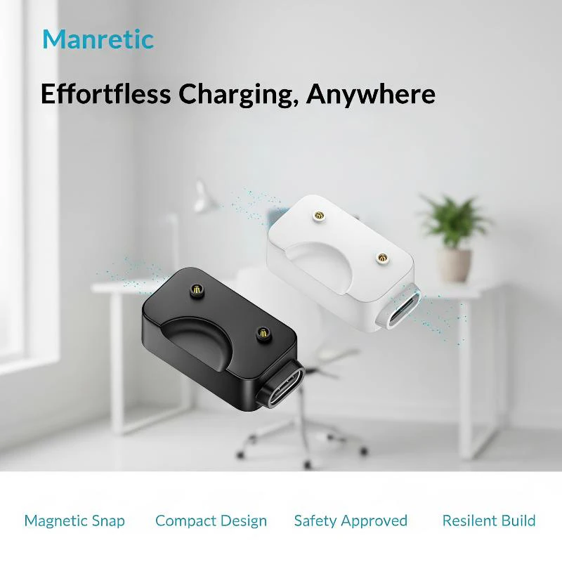 Portable Magnetic Charging Adapter Easy-carry Keychain Fast Charging Connector for Backpack Bag Pendant Daily Use