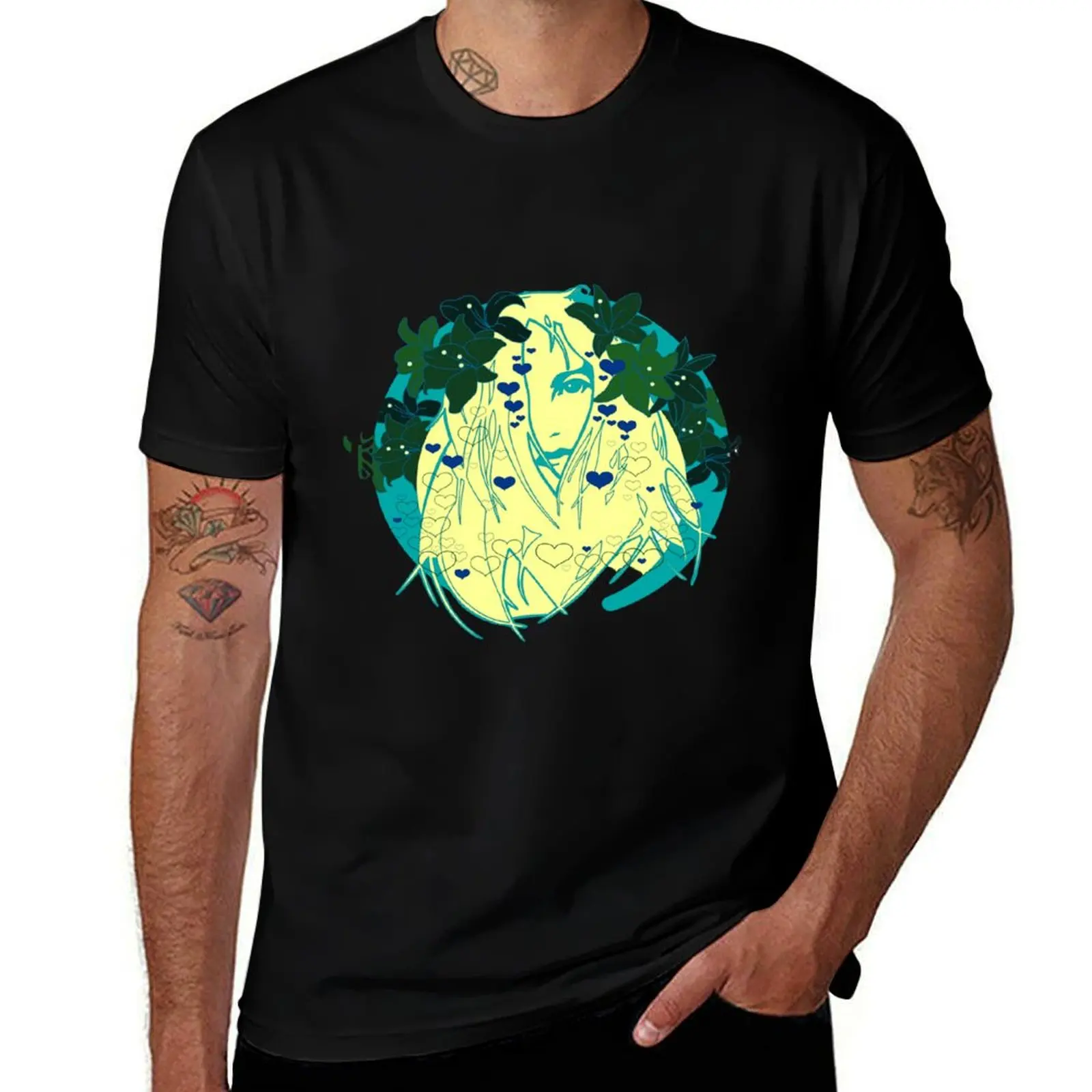 Air - The Virgin Suicides Blue T-Shirt Basic Lightweight Short Sleeve Tee T-Shirt
