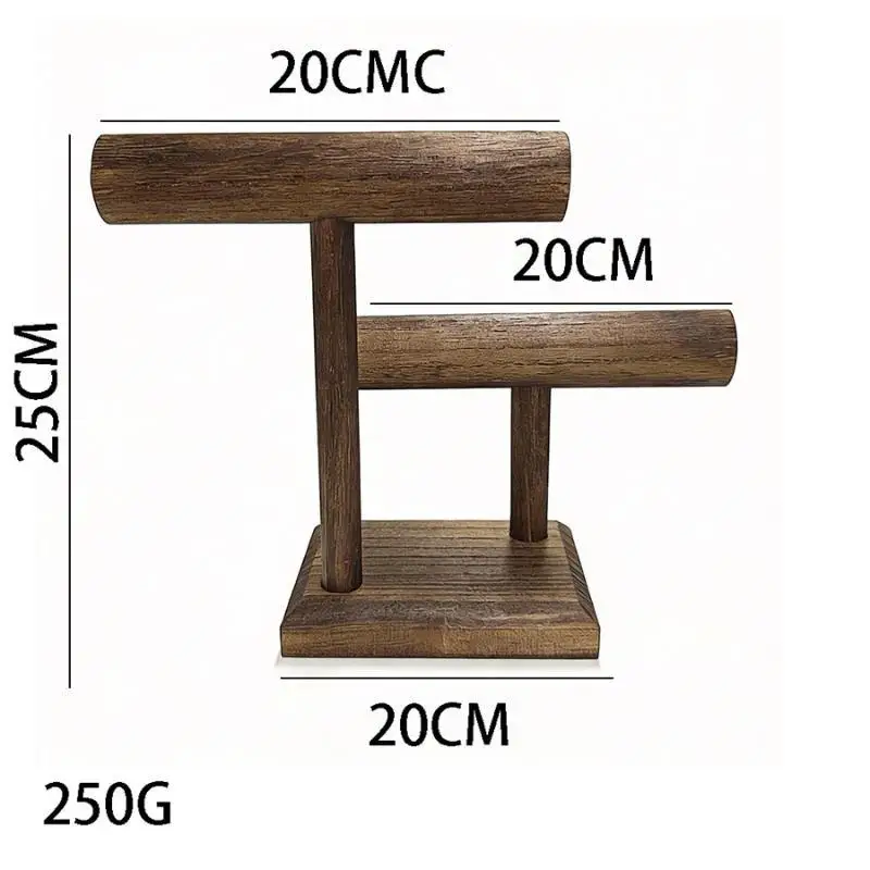 Watch Holder Stand Wooden Watch Display Tower Jewelry Organizer For Bracelets And Necklaces Watch Holder Organizer - view 4