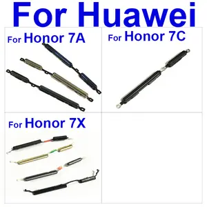 Bilashmart Power Volume Side Buttons Key Huawei Honor 7A 7C 7X On Off Power Audio Control Buttons Key Phone Repair Replacement Parts