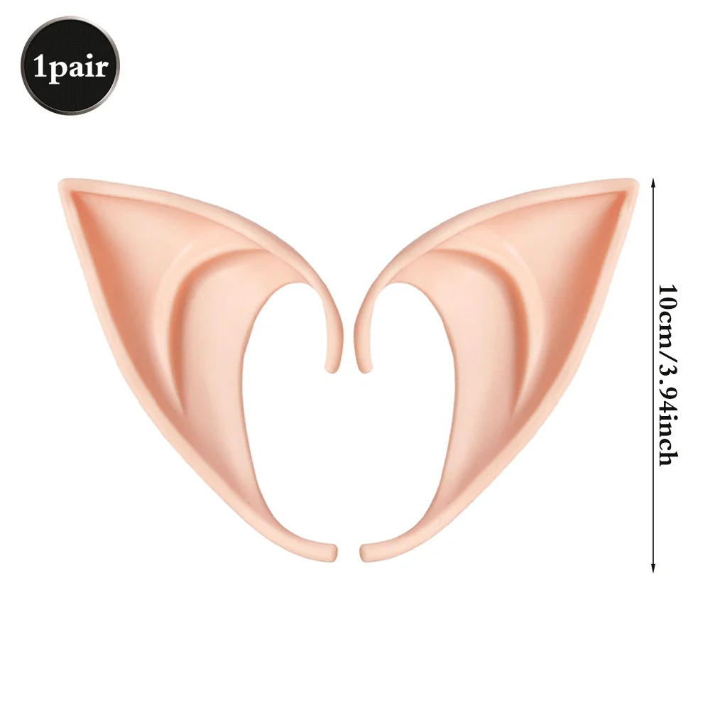 Cosplay Fairy Pixie Elf Ears for Halloween Parties