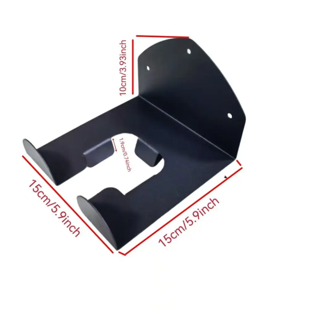 Wall Mounted Trimmer Rack Heavy Duty Iron Lawn Mower Rack Replacement Universal Garden Tools Storage Hooks for Garage Organizer