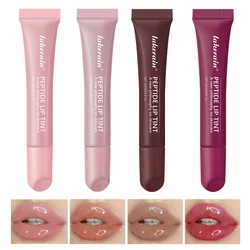 4pcs Mirror Lip Glaze Moisturizes Jelly Lip Enrichment Oil Lasting Water Light Glass Lip Oil Remove Line Lip Protection Serum