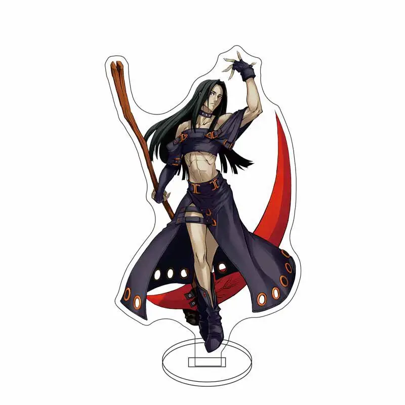 16CM Anime GUILTY GEAR STRIVE：DUAL RULERS Figure Sol Badguy‌ Ky Kiske May Chipp Zanuff‌ Acrylic Stand Cos Ornaments Gifts view 5