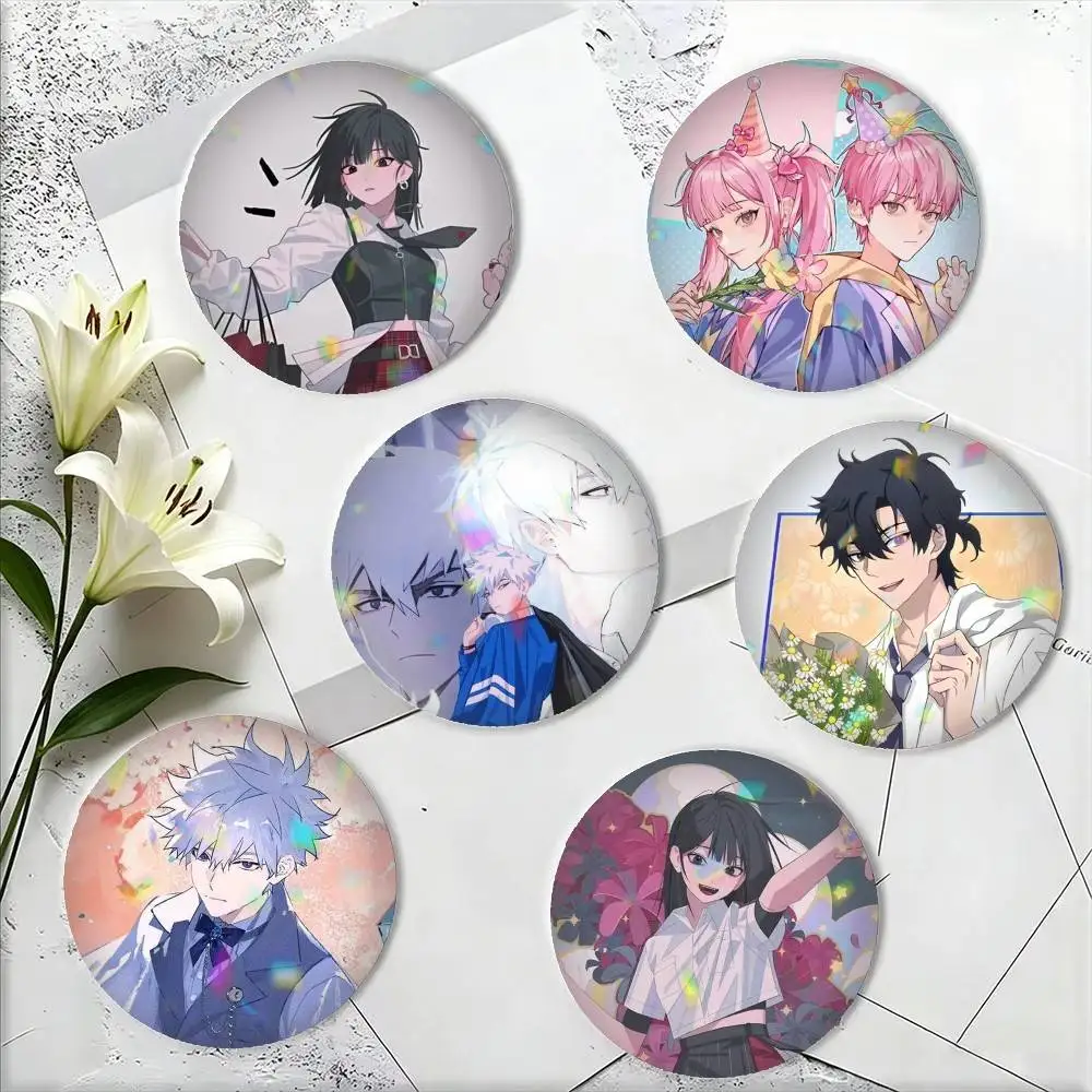 Link C-Click Anime 25mm 32mm 44mm 58mm 75mm Brooches Badges Pins for Accessories Gift