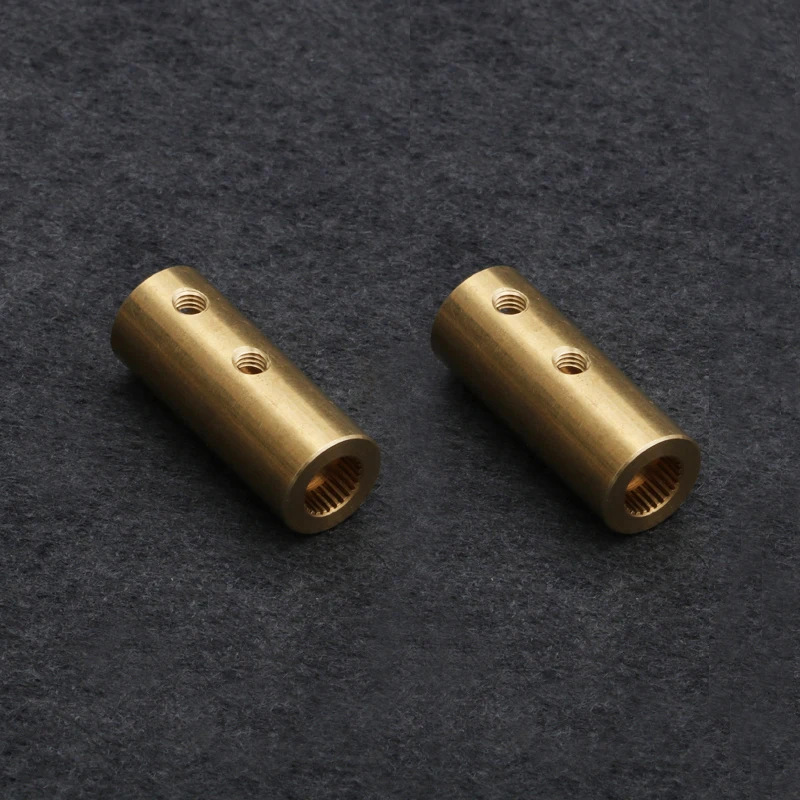 2PCS RC Aircraft Model Robot 25T Standard Servo Adapter Shaft Hole 6mm Height 25mm Extension Column Spacer Shaft Coupler