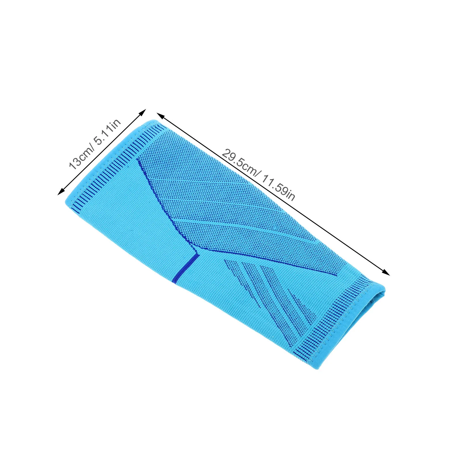 قطعتان من أكمام ضغط الساق، دعم مسامي للجري وكرة السلة والمشي لمسافات طويلة واستعادة العضلات وأكمام الساق الرياضية باللون الأزرق #2