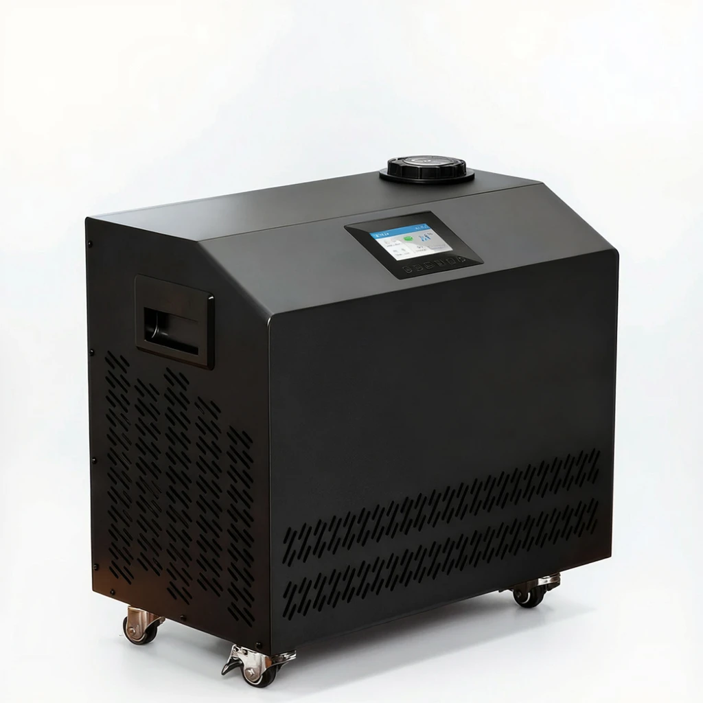 Ice bath and chiller with intelligent monitoring system Heat 1 Household water-cooled ice bath chiller