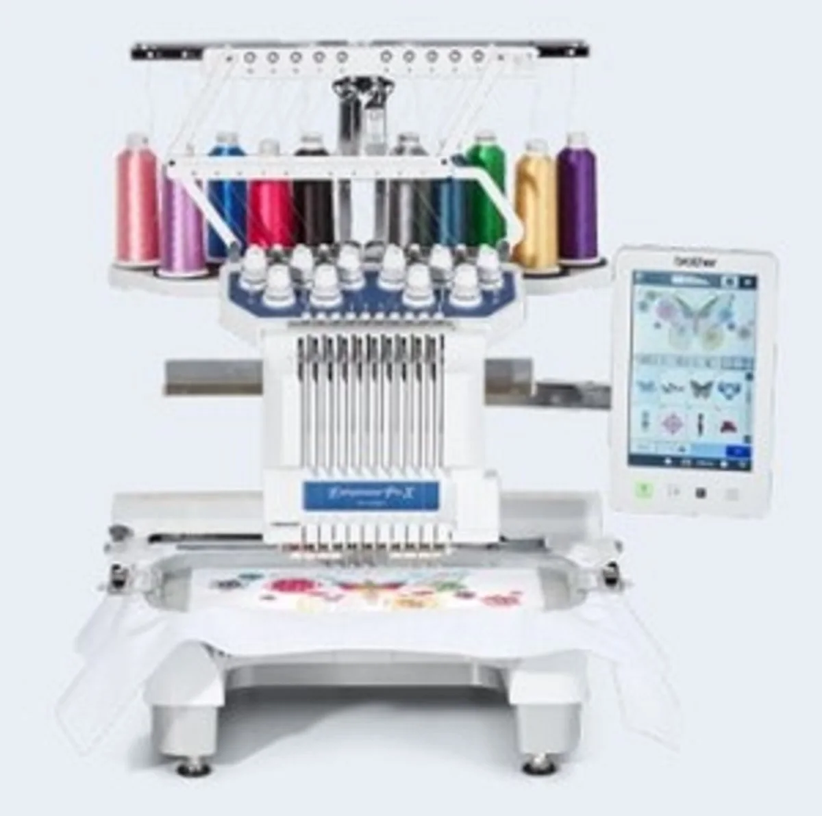 TOP NEW Brothers PR1055X Entre-preneur Pro X 10 Needle Multi-Needle Embroidery Machine