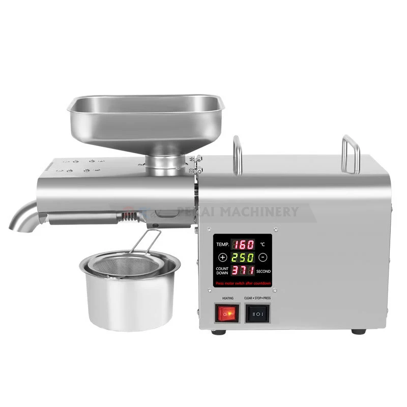 

Automatic Intelligent Stainless Steel Oil Press Machine for Home Use and Commercial