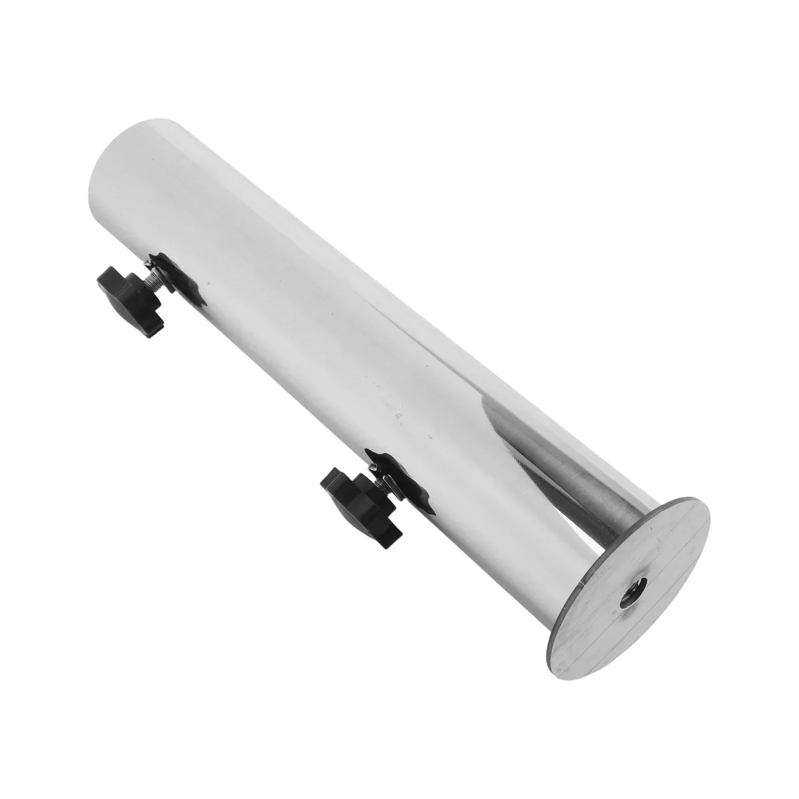 Granite Umbrella Base with Adjustable PVC Sleeves Designed for Stability in Windy Conditions and Various Outdoor Surfaces