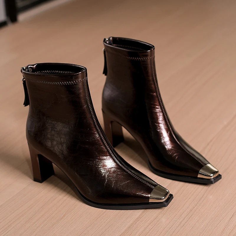 korean-sle-faion-boots-women's-high-heel-winter-new-all-match-fce-lined-slim-boot-metal-square-head-thi-heel-ort-boot