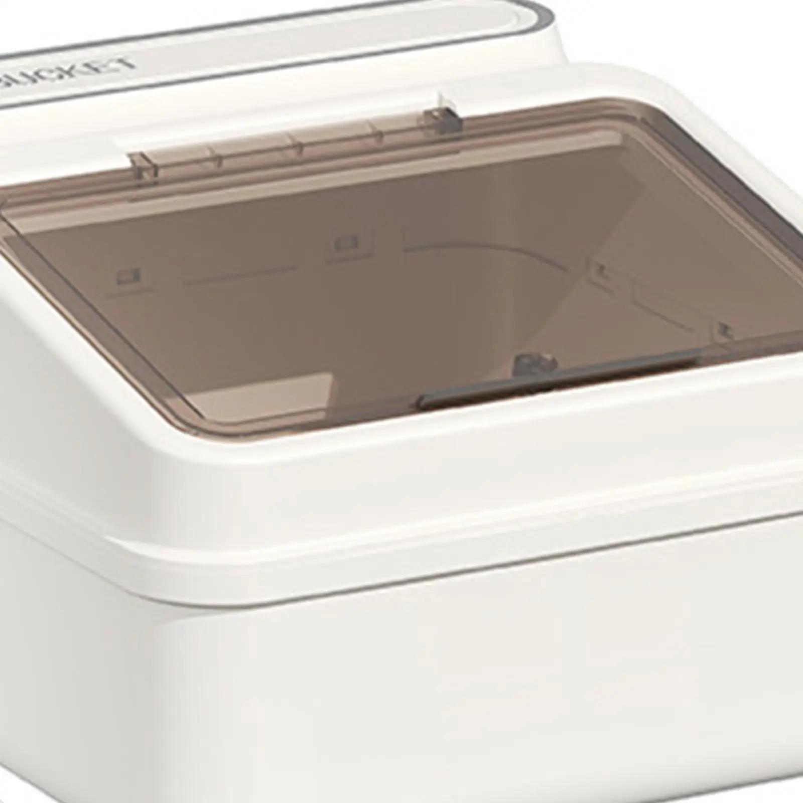 Reisbehälter mit Messbecher, Müslibehälter für Küchenschrank, Zucker