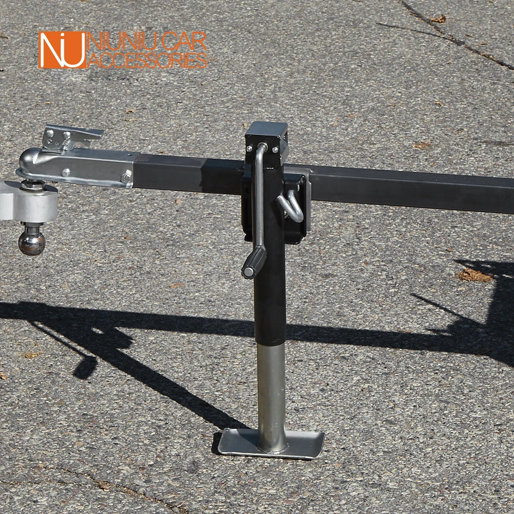 5000 Lbs 10 Inch Side Wind Bracket Mount Swivel Trailer Jack Stands Support Legs Corner Steady Camper Parts Caravan Accessories