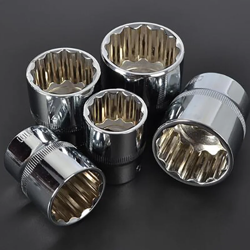 1/2 Drive 12 Points 12PT Socket Set 8mm 9mm 10mm 11mm 12mm 13mm 14mm 15mm 16mm 17mm 18mm 19mm 20mm 21mm 22mm 24mm 27mm 30mm 32mm