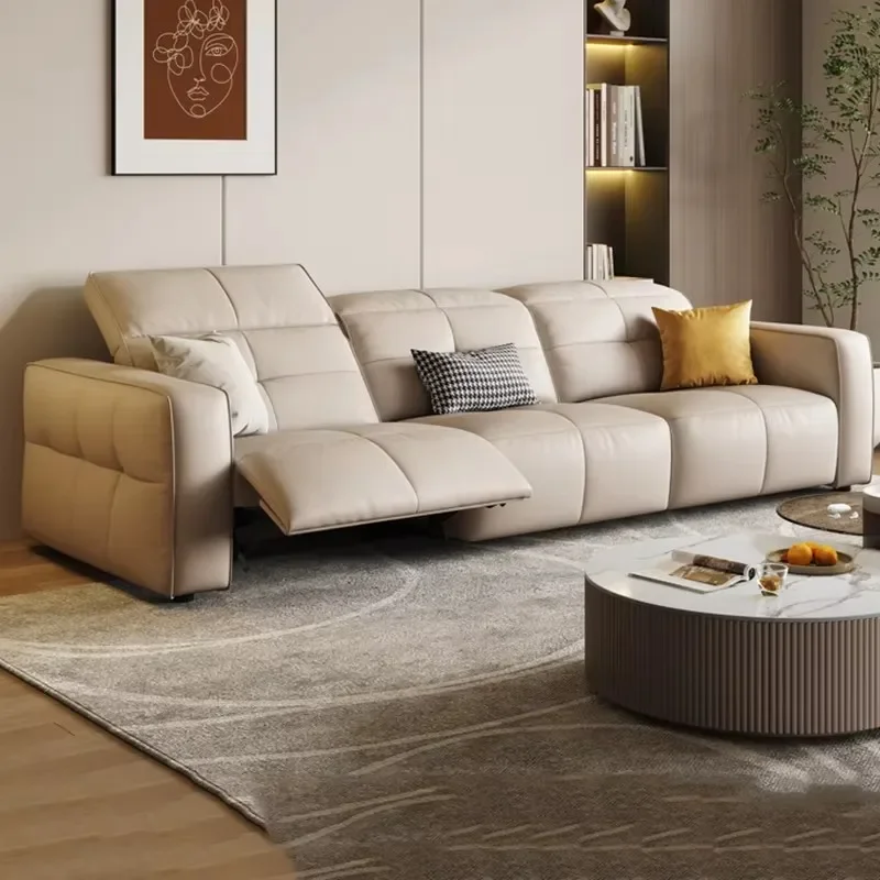 Relaxing Couch Reclining Sofas Leather Black Seating Power Office Reclining Sofas Massage Accent Sillon Cama Hotel Furniture