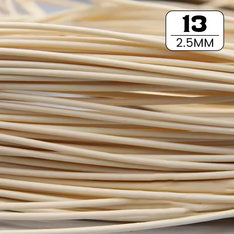 2.5/3Cm 500G Round Pe Rattan Plastic Synthetic Rattan Weaving Raw Material Knit Furniture Repair Chair Table Storage Basket Tool - Image 27